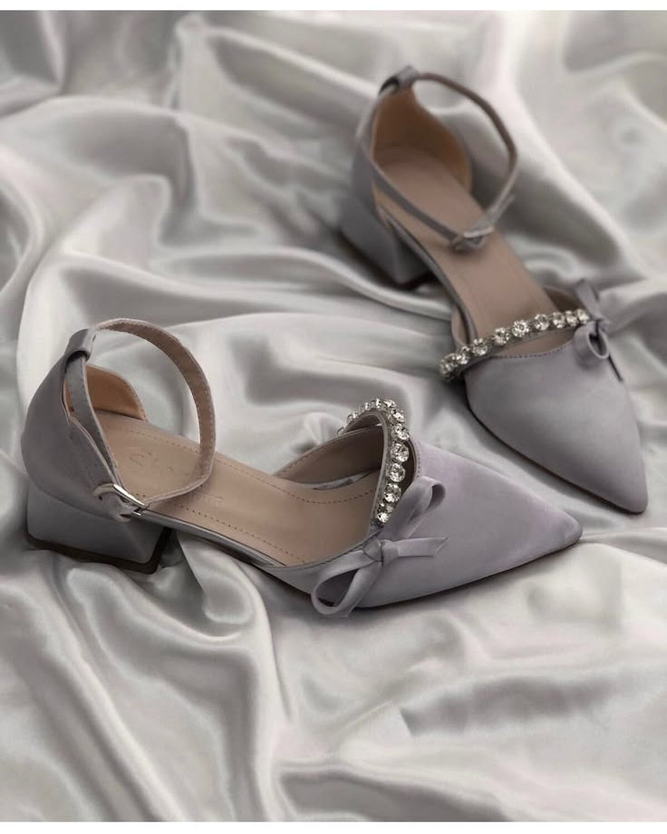 Moonstone Spark Block Heels