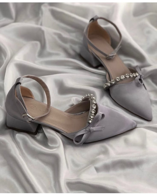 Moonstone Spark Block Heels