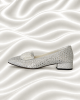 Pearl Bow Party Wear Loafers with the extra pace and bowling well